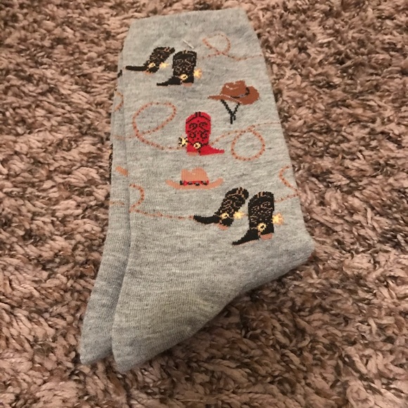 Unknown Other - Never worn! Cowboy boots socks